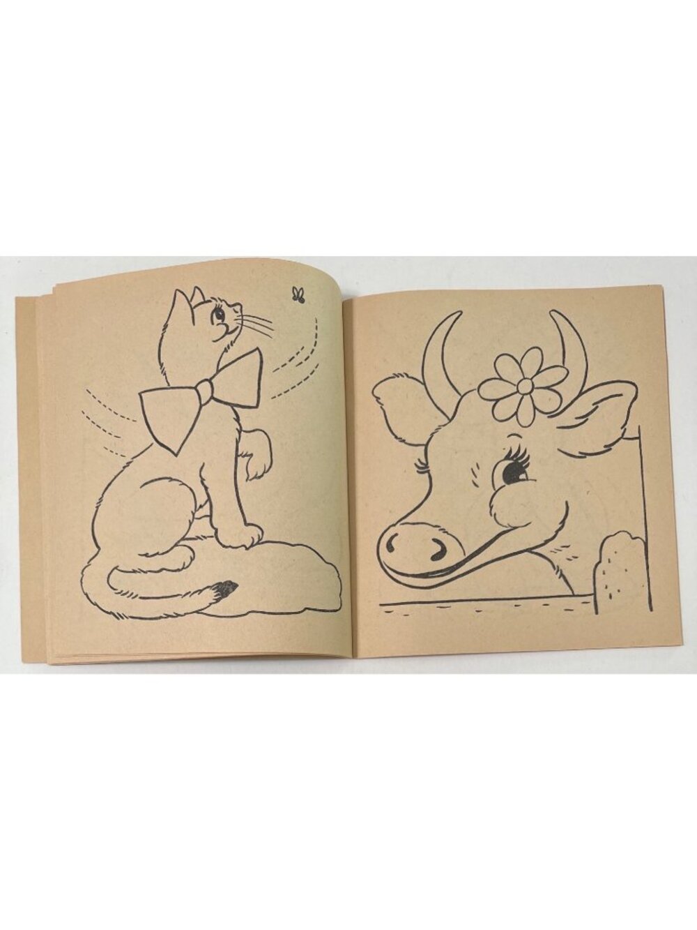 Vtg 1958 First Coloring Book Clarence Biers Whitman Publishing Children Activity - Picture 8 of 16